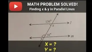 Find X=? &Y=?  9th Class Maths Problem. #maths #tutorial #study #motivation