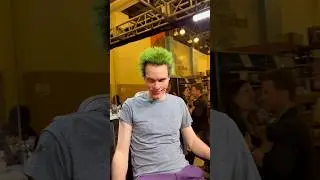 Awesome Joker FX Makeup at Monsterpalooza 2025 #shorts #joker #monsterpalooza #fxmakeup