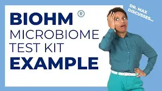 BIOHM&trade; Microbiome Test Kit - Example Results & Gut Report