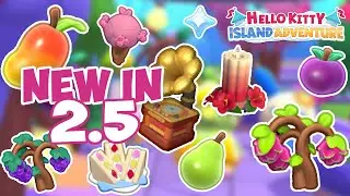 EVERYTHING new in the 2.5 update of Hello Kitty Island Adventure on Apple Arcade