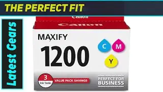 Canon MAXIFY PGI-1200: The Best Ink for Crisp, Smudge-Proof Business Prints
