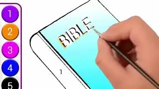 Bible Coloring - Color By Number
