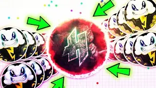 The HERO's of the Agar.io Community.. (Balz.io Best Moments w/ Nirvana)