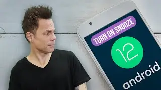 How to snooze notifications on Android 12