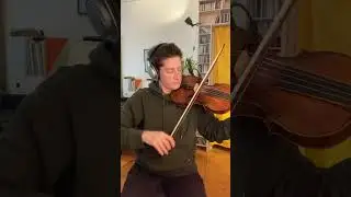 Part 1: Brave&hellip; #baroqueviolin #looperpedal #music #sansula #baroque