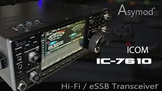 Todd's Asymod IC 7610 Hi Fi Asymmetrical AM & eSSB Transceiver