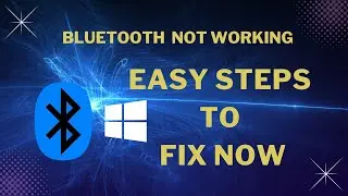 Bluetooth is Not Working /Connecting in Windows  - How to Solve Bluetooth Issues