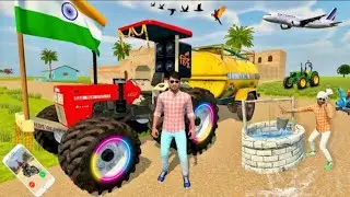 🤩 Aaj Hamne Sarpanch Ke 👳 Haveli Per 💯🏘️ Pani Ka Tanker 🚜🥰  Pahunchaya | Indian vehicle simulator3D
