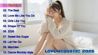 Love Acoustic 2026 - Romantic Guitar Music for Relaxing & Sleeping