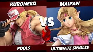 Kagaribi 14 - Kuroneko (Terry) Vs. Maipan (Zelda) Smash Ultimate - SSBU