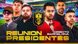 REUNION ESPECIAL PRESIDENTES EN BARCELONA (CHUP CHUP KINGS LEAGUE) DjMaRiiO