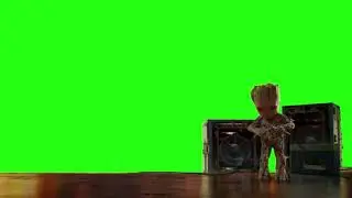ECRAN VERT,GREEN SCREEN baby groot.