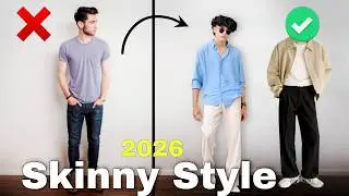 Skinny Guys Ka Fashion CHEAT CODE | 5 Tips to Look BULKY Instantly (Hindi) 