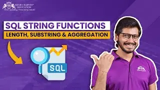 Master SQL String Functions: Length, Substring & Aggregation | SQL Developer Course for Beginners