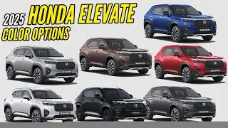 2025 Honda Elevate Colors - All Monotone, Dual-Tone & Black Edition Options | AUTOBICS