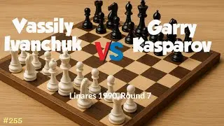 Garry Kasparov vs Vassily Ivanchuk [Linares 1990, Round 7] #chess