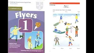 Flyers 1 - Test 1 with answer keys (k&egrave;m đ&aacute;p &aacute;n cuối mỗi phần)
