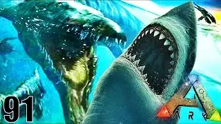 JE CAPTURE L'IMMENSE MOSASAURUS ! | ARK: Survival Evolved ! #Ep91