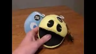 Pac Man & Ghost Plush Toys with Sound