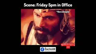 Friday 5 pm in the IT office 😱 #coding