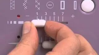 SINGER&reg; CURVY&trade; 8763 Sewing Machine Stitch Length & Width