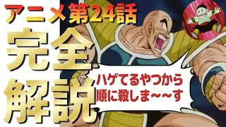 【チャオズが男を魅せる回】【サイヤ人編】ドラゴンボールZアニメ第24話『さよなら天さん　チャオズ捨て身の戦法』完全解説