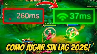 COMO JUGAR SIN LAG Y PING ESTABLE EN 2026!| MOBILE LEGENDS ESPA&Ntilde;OL 