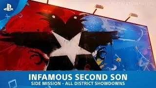inFAMOUS Second Son - Side Missions - All District Showdowns