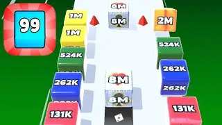 Cube Crusher 3D - All Levels Gameplay Android, iOS