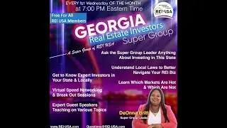 Best Real Estate Investing Strategies in Georgia by DeOnna Britt (Teacher for REI USA)