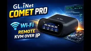 Rozpakowanie i pełna konfiguracja GL.iNet Comet Pro - pierwszy niezawodny dwupasmowy przełącznik ...