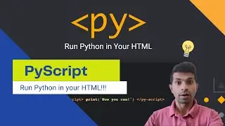 PyScript - Run Python in HTML - A boon for young learners #coding #python #pyscript