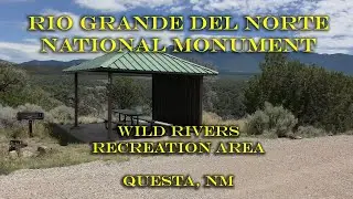 Rio Grande del Norte National Monument (Wild Rivers Recreation Area) - 4k video of campgrounds