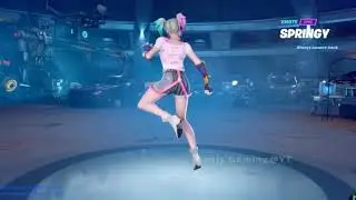 Fortnite танец SPRINGY | Джампстайл! Чит. описание)