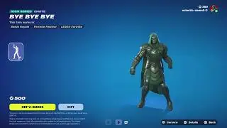 Doom doing Bye Bye Bye emote