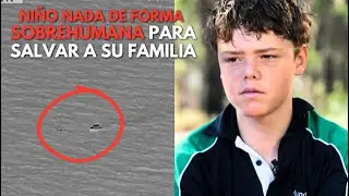 EL NI&Ntilde;O que NAD&Oacute; de forma SOBREHUMANA durante 4 HORAS para SALVAR a SU MADRE y a sus HERMANOS