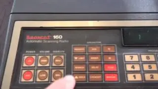 Bearcat 160 Automatic Scanning Radio