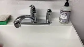 MOEN Adler Single-Handle Low Arc Standard Kitchen Faucet with Side Sprayer Review