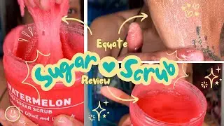 Add This Affordable Sugar Scrub To Your Routine | @Walmart Equate Watermelon Body Scrub Review