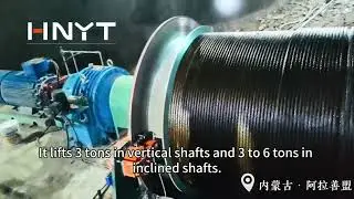 Heavy-Load Testing of JTP-1.6&times;1.5P Mining Hoist | On-Site Footage#mining #miningequipment #hoisting