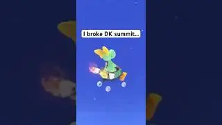 I broke DK summit #shorts #mk8dx #mariokart