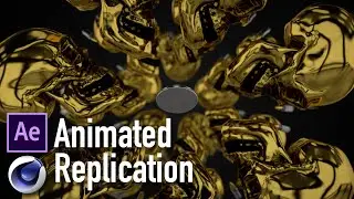 Cinema 4D Animated Replication Tutorial