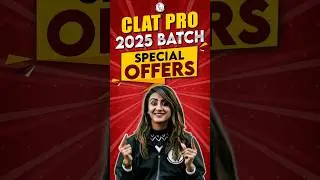 CLAT Pro 2025 Batch Special Offer🔥