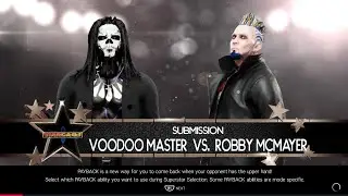 Voodoo Master vs Robby McMayer (Unofficial match)