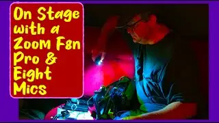 Recording Pro Audio on a Theatre Set with the Zoom F8n Pro