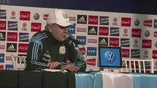 Sabella: Messi is 'focused and excited'