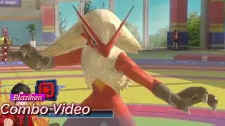 Blaziken Combo Video (Pokken Tournament DX)
