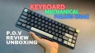 Keyboard Mechanical RK R65 Royal Kludge P.O.V Unboxing Review Harga 400 Ribuan