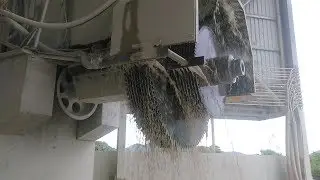 Extreme Modern stone Cutting Machines Intelligent Equipment Factory Processing Huge stone, Amazing