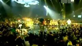 Eleonora Pacini con Nelly & Pharrell Williams @ EMA live in Rome 2004 